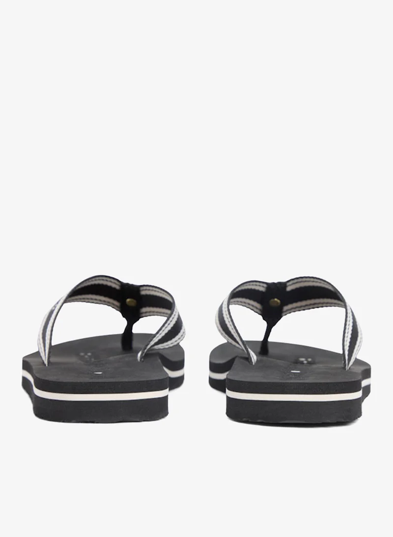TOMMY HILFIGER  Webbing Strap Signature Flip-Flops for Women | Best Price UAE
